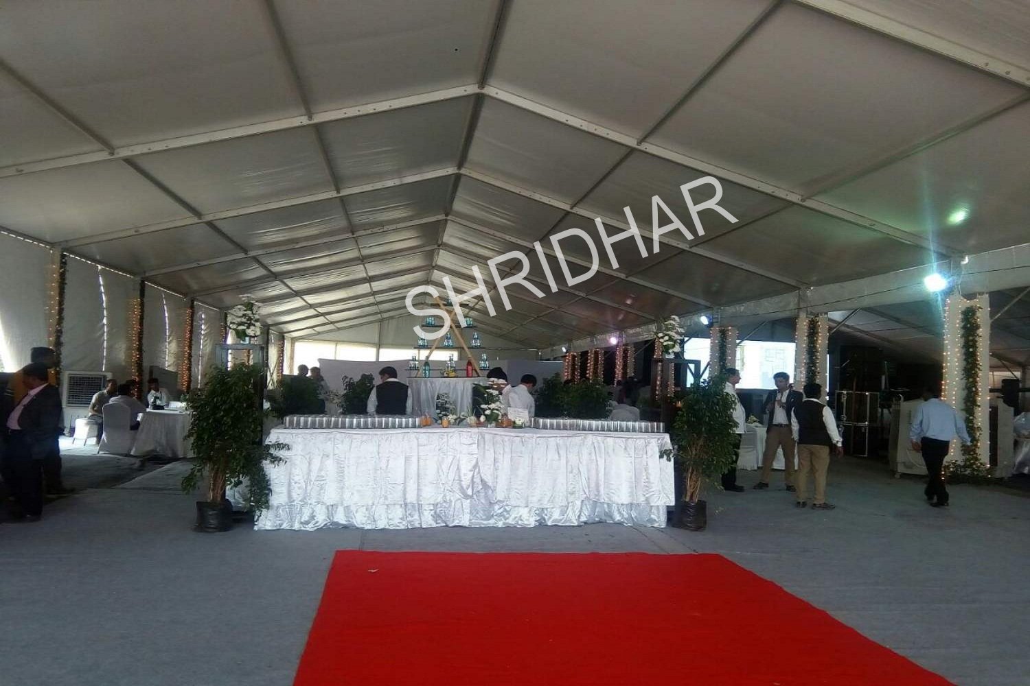 synthetic carpets long tables german tents for rent in bangalore shridhar tent house