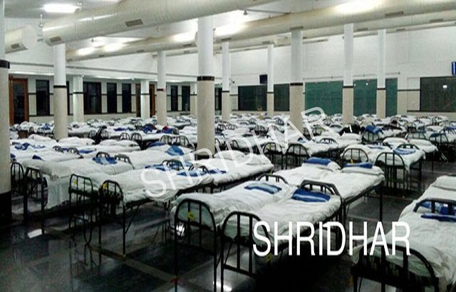 steel cots mattresses for rent shridhar tent house bangalore
